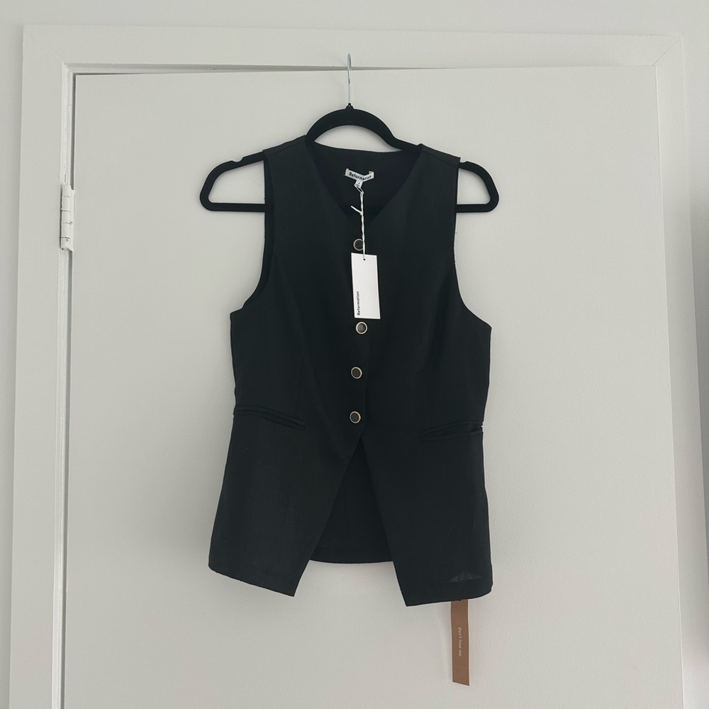 Reformation Linen top